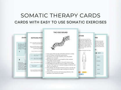 Somatic Therapy Exercise Cards