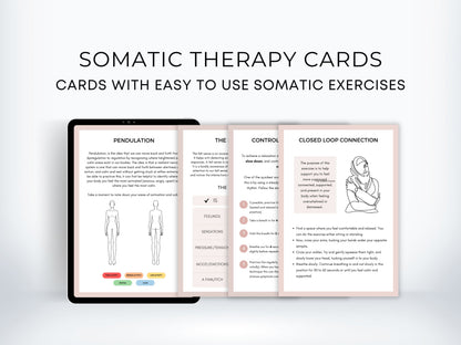 Somatic Therapy Exercise Cards