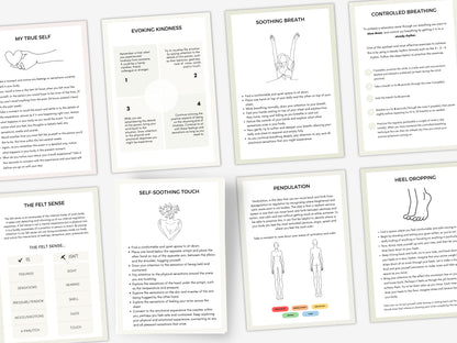 Somatic Therapy Exercise Cards