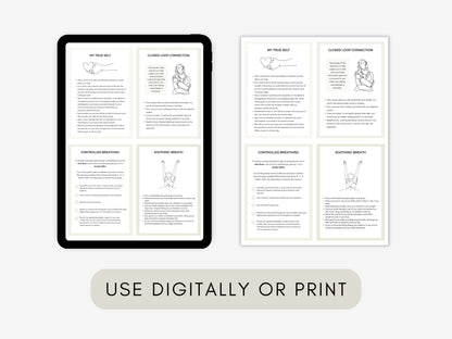 Somatic Therapy Exercise Cards