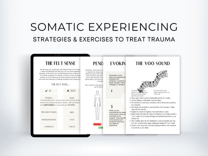 Somatic Experiencing Worksheets