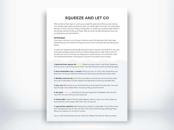 Squeeze and Let Go PDF