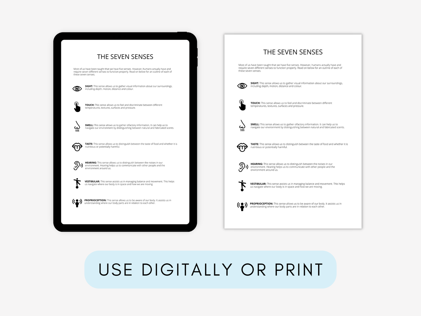 Stimming Psychoeducation Worksheets