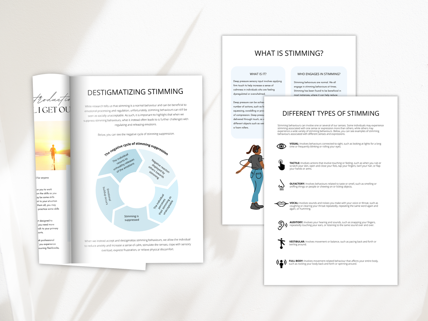 Stimming Psychoeducation Worksheets