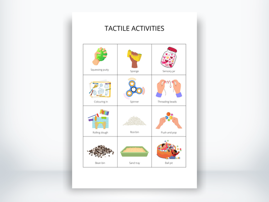 Tactile Activity Cards PDF