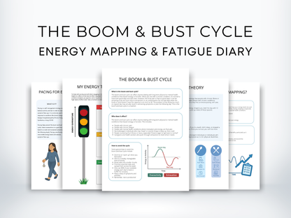 Boom and Bust Cycle Therapy Worksheets