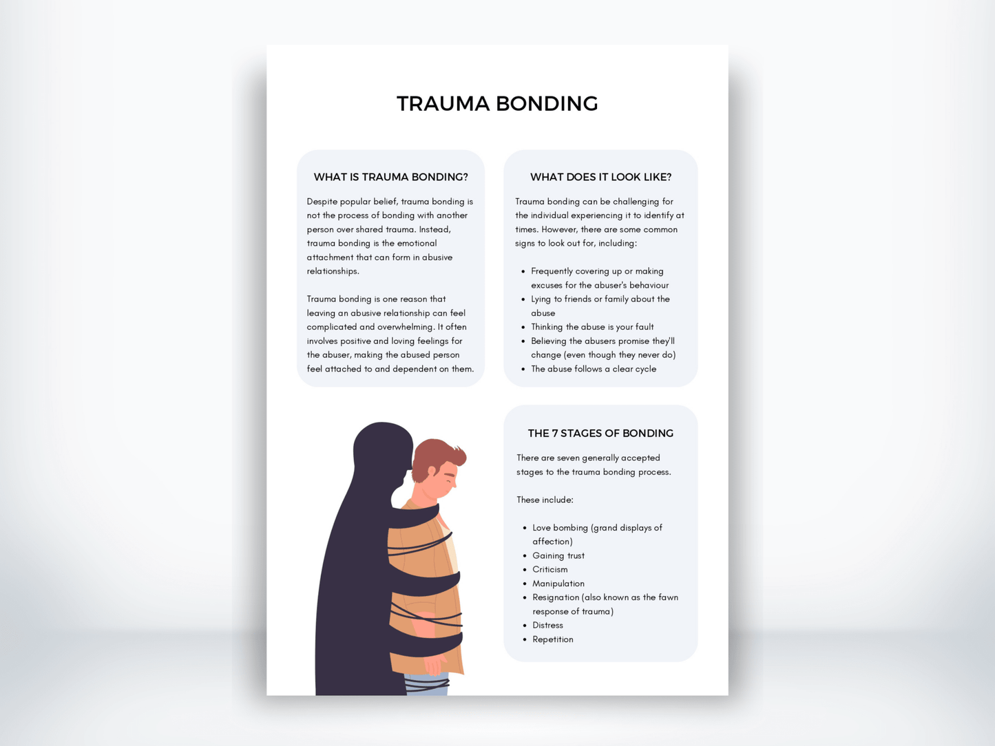Trauma Bonding Handout PDF - My Thriving Mind