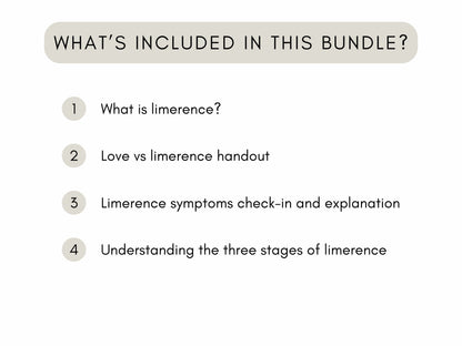 Understanding Limerence Worksheets