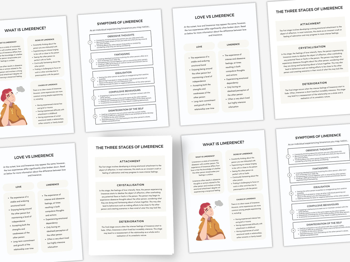 Understanding Limerence Worksheets