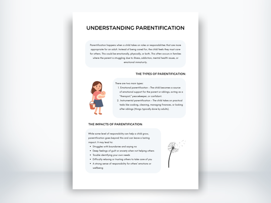 Understanding Parentification Handout PDF