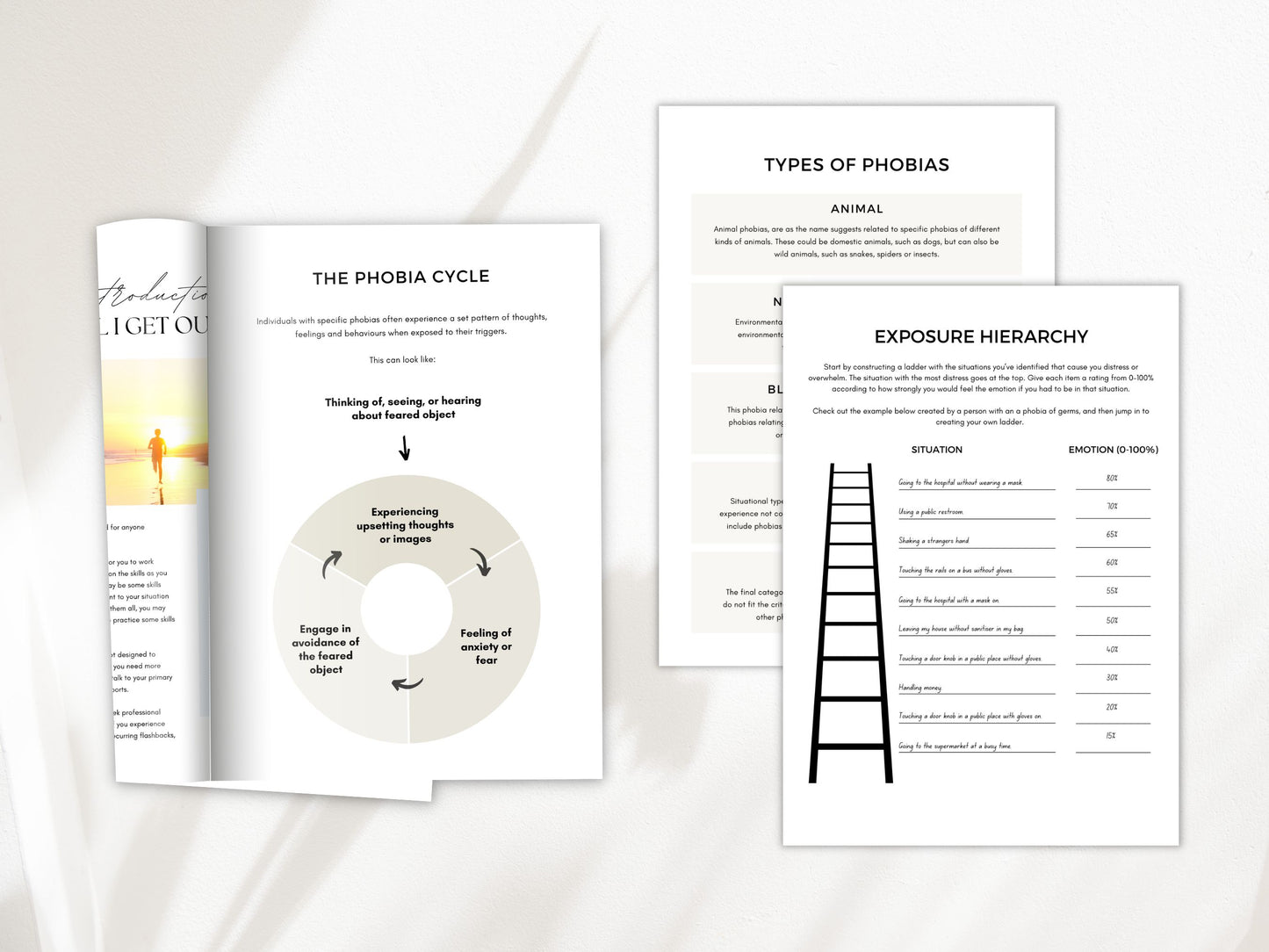 Understanding Phobias Worksheets