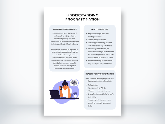 Understanding Procrastination Handout PDF