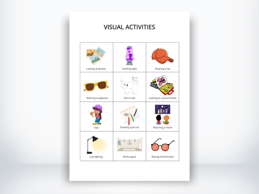 Visual Activity Cards PDF - My Thriving Mind