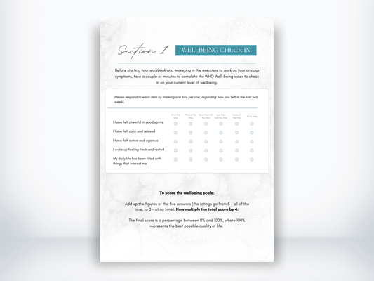 WHO Well-Being Index PDF