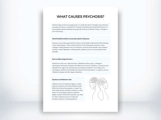 What Causes Psychosis Handout PDF