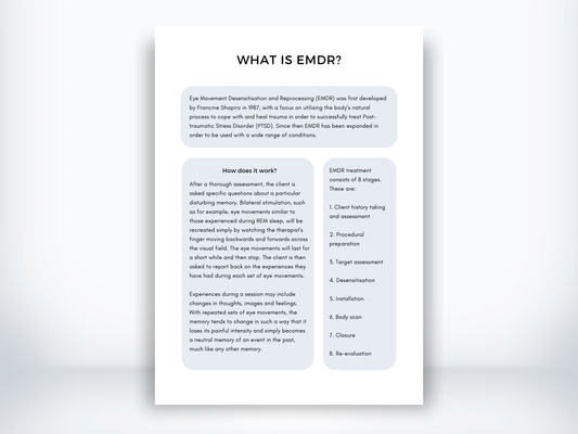 What Is EMDR Handout PDF