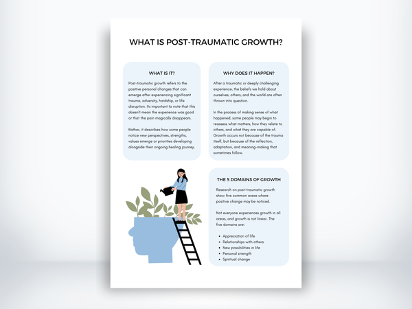 What Is Post-Traumatic Growth Handout PDF