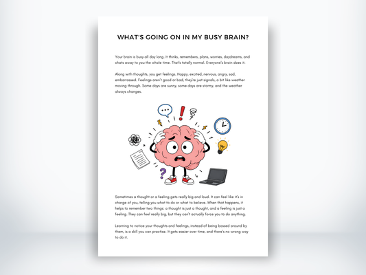 What's Going On In My Busy Brain PDF