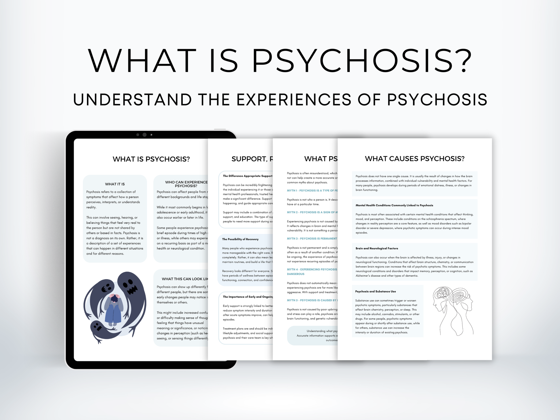 Understanding Psychosis Worksheets