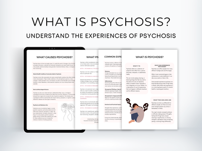 Understanding Psychosis Worksheets
