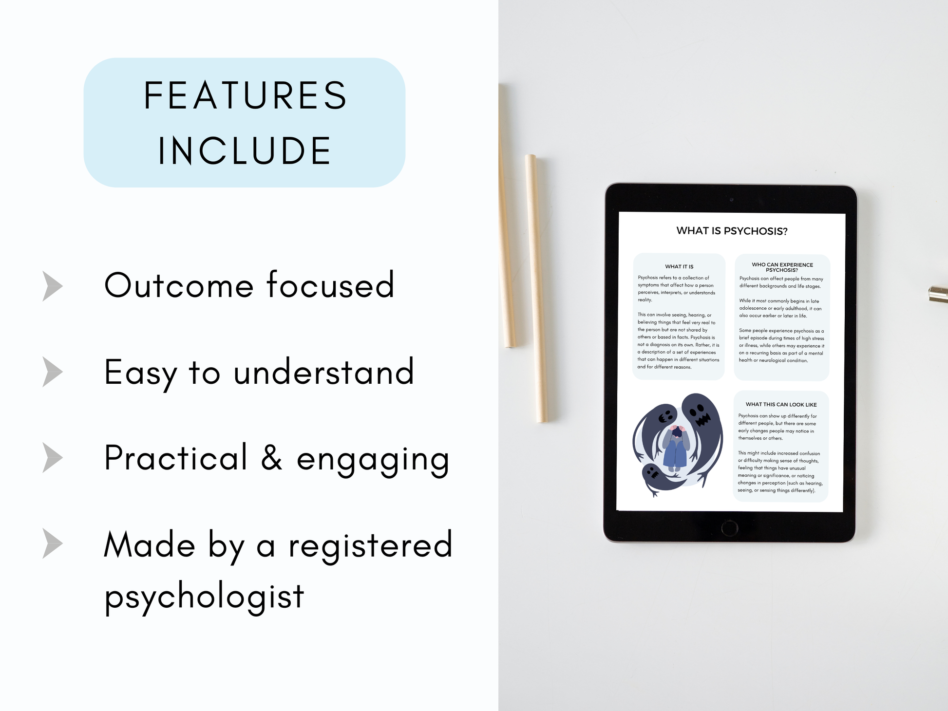 Understanding Psychosis Worksheets