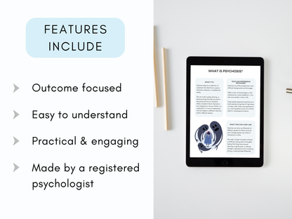 Understanding Psychosis Worksheets