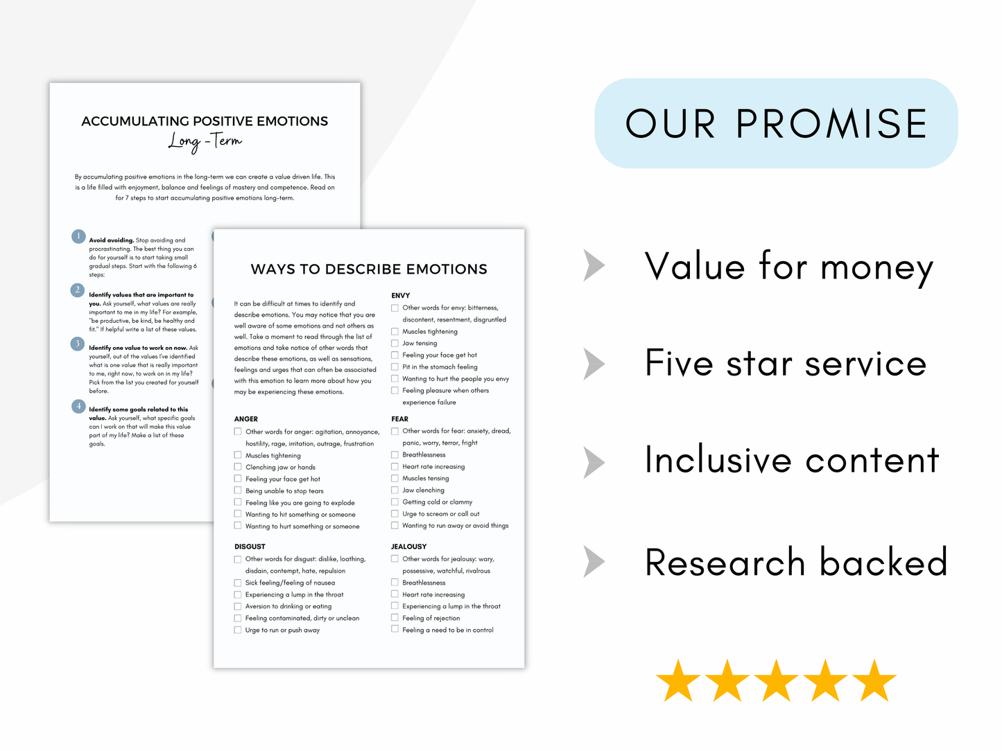 Wheel of Emotions Worksheets PDF