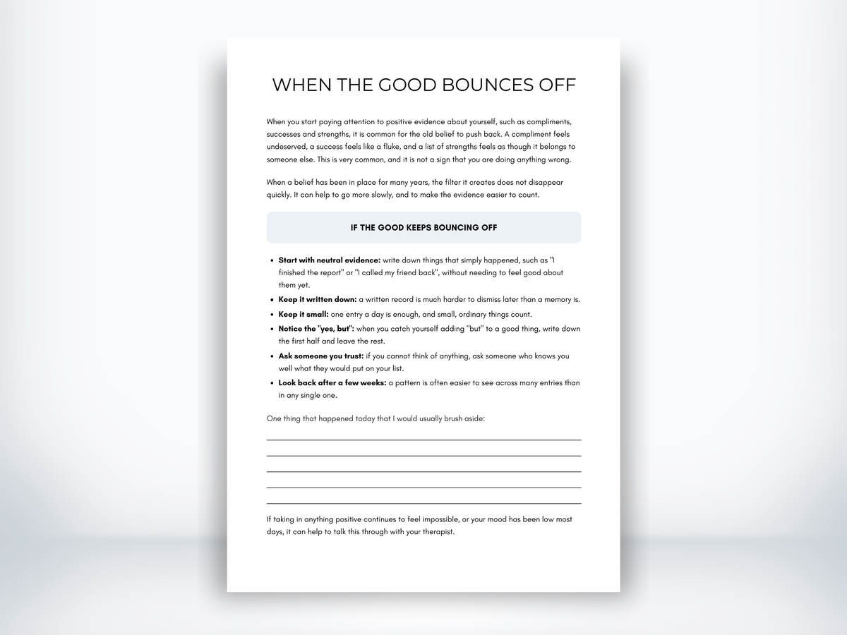 When the Good Bounces Off PDF