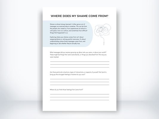 Where Does My Shame Come From PDF