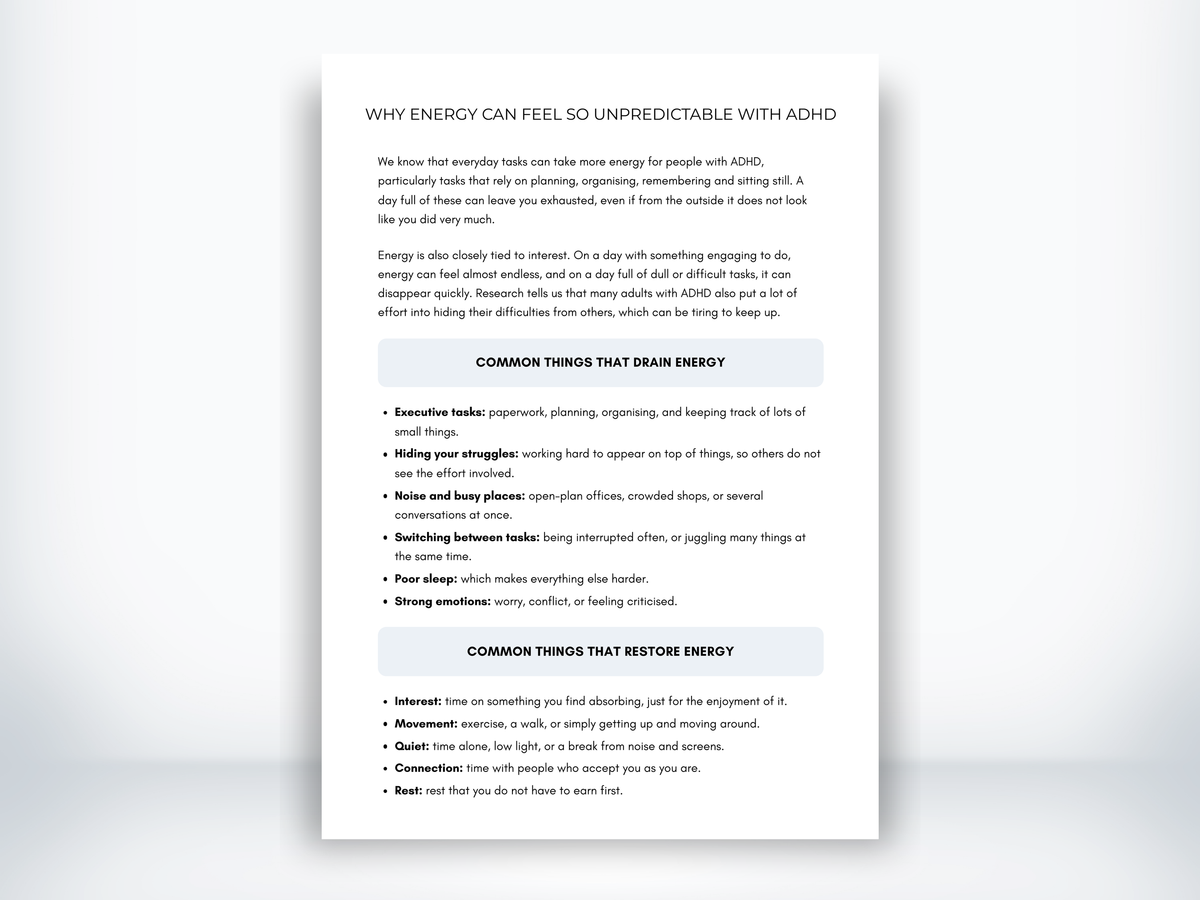Why Energy Can Feel So Unpredictable With ADHD PDF