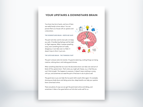 Your Upstairs and Downstairs Brain PDF