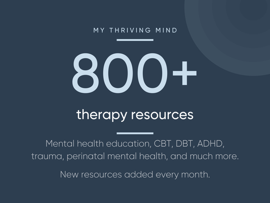 Therapy Resource Library Subscription Hero